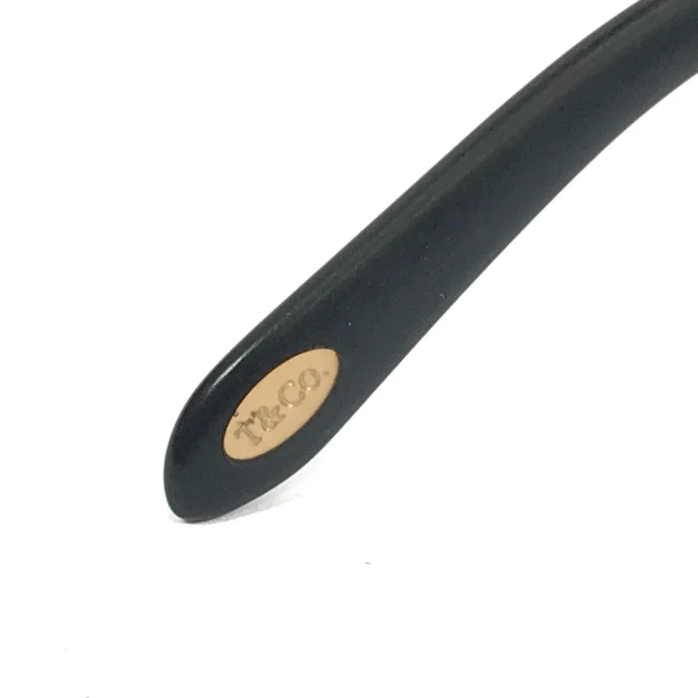 Tiffany & Co. Eyeglasses Frames TF2135 8001 Matte Black Gold Logos 52-16-140